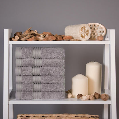 Luxury Bamboo Towel in Grey