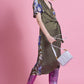 Grey Grape Skin Eco Leather Bag