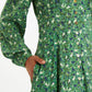 Louche Hedi Cat Camo Long Sleeved Mini Dress