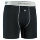 IKON X Men's 6" Boxers - Black/Silver