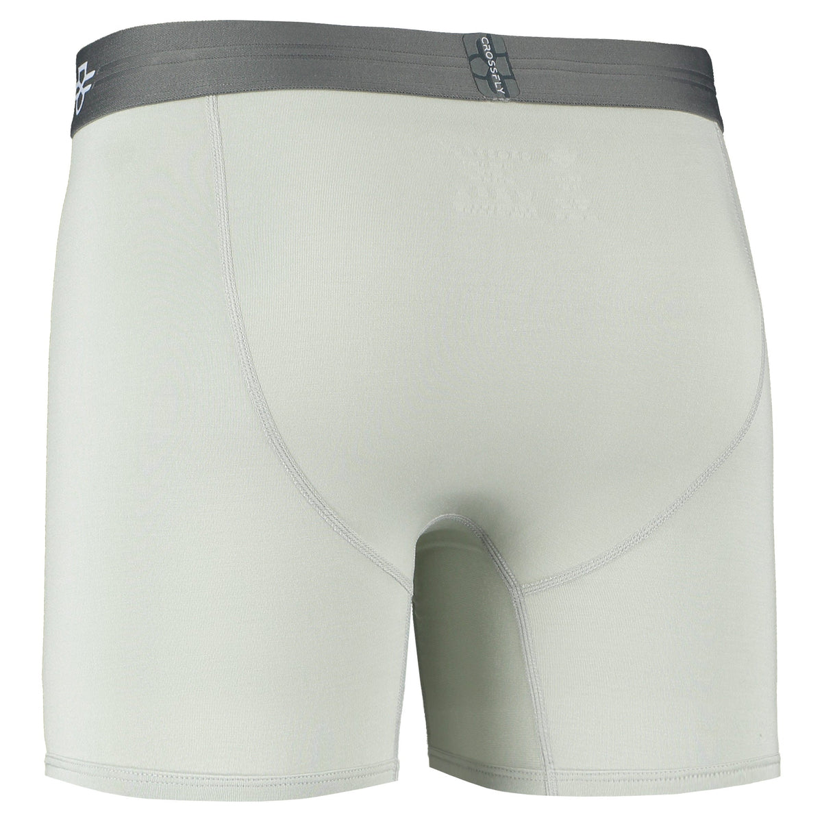 IKON X Men's 6" Boxers - Silver/Charcoal