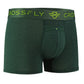 3-pack: IKON Men's 3" Trunks - Green Marle
