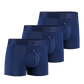 3-pack: IKON Men's 3" Trunks - Navy