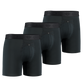 3-Pack: IKON Men's 6" Boxers - Black