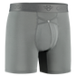 3-Pack: IKON Men's 6" Boxers - Plum / Italia / Charcoal