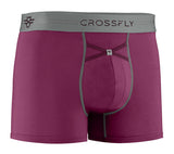 IKON X Men's 3" Trunks - Perfect Plum/Grey
