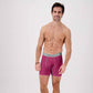 IKON X Men's 6" Boxers - Perfect Plum/Grey