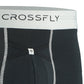 IKON X Men's 3" Trunks - Black/Silver