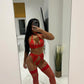 Angel set in red