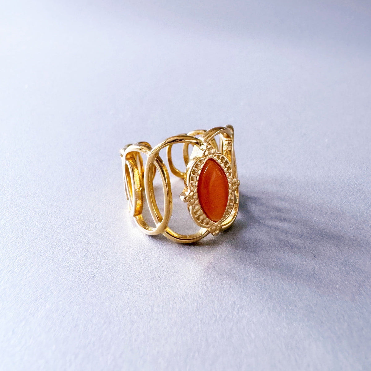 Jaya Wide Statement Ring