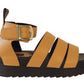 Jesse Ladies Platform Gladiator Sandals Brown