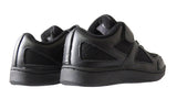 Boys Girls Kids Comfortable Black Sport School Shoes with Velcro Strap for Versatile Wear