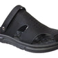 Richard Men's Faux Leather Slip-On Sandal
