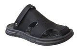 Richard Men's Faux Leather Slip-On Sandal