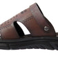 Richard Men's Faux Leather Slip-On Sandal