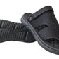 Richard Men's Faux Leather Slip-On Sandal
