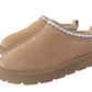 Atzi Ladies Embroidered Faux Suede Fur Lined Slippers Mules