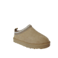 Girls Cozy Kid's Embroidered Faux Suede Slippers with Faux Fur Lining