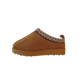 Girls Cozy Kid's Embroidered Faux Suede Slippers with Faux Fur Lining