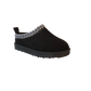 Girls Cozy Kid's Embroidered Faux Suede Slippers with Faux Fur Lining