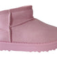 Girls Cozy Kids Faux Suede Boots - Fur Lined Comfort, Sizes 10-2, Five Stylish Colors