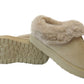 Cozy Kids' Girls' Slippers with Faux Fur Collar and Lining