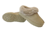 Cozy Kids' Girls' Slippers with Faux Fur Collar and Lining