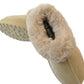 Cozy Kids' Girls' Slippers with Faux Fur Collar and Lining