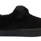 Cozy Kids' Girls' Slippers with Faux Fur Collar and Lining