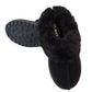 Cozy Kids' Girls' Slippers with Faux Fur Collar and Lining