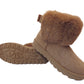 Welma Stylish Faux Suede Fur-Lined Ankle Boots for Women