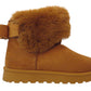 Welma Stylish Faux Suede Fur-Lined Ankle Boots for Women