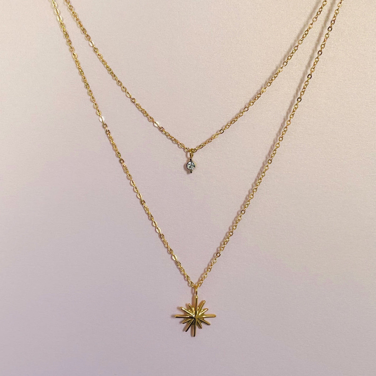 Angelique Luxe 18k Gold Plated Necklace