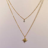 Angelique Luxe 18k Gold Plated Necklace