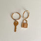 Hadleigh Luxe 18k Gold Plated Earrings look