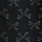 Belita Bow Black Jacquard Midi Skirt