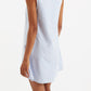Jerrika Sail Stripe A Line Mini Dress Blue
