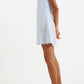 Jerrika Sail Stripe A Line Mini Dress Blue