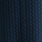 Jessika Plait Mini Dress in Navy