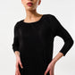 Joeva Pleated Midi Dress - Black