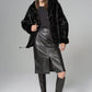 Black Luxury Genuine Mink Fur Jacket