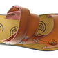 Richie Men's Faux Leather Casual Open-Toe Sandals Tan