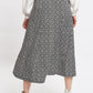 Louche Kiyo Candy Bud Print Midi Skirt
