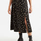 Kiyo Slavic Flowers Midi Skirt