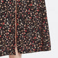 Louche Kiyo Wax Flower Print Midi Skirt