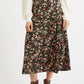 Kiyo Tapestry Print Midi Skirt