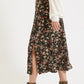 Kiyo Tapestry Print Midi Skirt