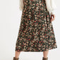Kiyo Tapestry Print Midi Skirt