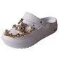 Naomi Girls Sandals Kids Charm Garden Clogs Summer Beach Slip on Mules Slippers Shoes