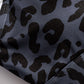 Charcoal Leopard Sports Bra and Legging Set
